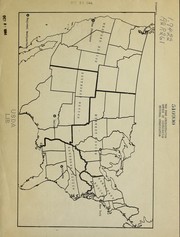 Cover of: Regional organization: [diagram