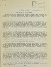 Cover of: Food during the growing years: a radio talk by Mrs. Rowena Schmidt Carpenter, Bureau of Home Economics, delivered in the Department of Agriculture period of the National Farm and Home Hour, broadcast by a network of 50 associate NBC stations, Tuesday, April 25, 1933