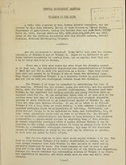 Cover of: Vitamins in the diet: a radio talk prepared by Mrs. Rowena Schmidt Carpenter, and delivered by Miss Jean Stewart, Bureau of Home Economics ... during the Western Farm and Home Hour, Friday, March 25, 1932, through Station KFI, KFSD, KTAR, KHQ, KOMO, KGW, and KGHL, seven of the ten stations associated with NBC-MGO network, Pacific Division, National Broadcasting Company