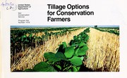 Cover of: Tillage options for conservation farmers by 