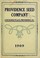 Cover of: Providence Seed Company's catalogue of seeds and implements bulbs, plants and fertilizers