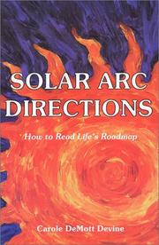 Cover of: Solar Arc Directions
