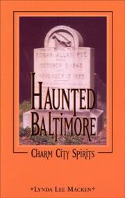 Cover of: Haunted Baltimore: Charm City Spirits