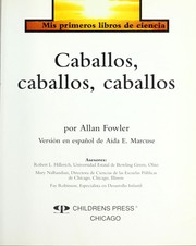 Cover of: Caballos, Caballos, Caballos by Allan Fowler
