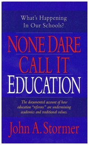 Cover of: None dare call it education