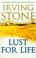 Cover of: irving stone lust for life