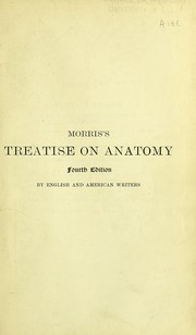Cover of: Morris's human anatomy ..