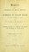 Cover of: Report to the Government of British Honduras upon the outbreak of yellow fever in that colony in 1905, together with an account of the distribution of the Stegomyia fasciata in Belize, and the measures necessary to stamp out or prevent the recurrence of yellow fever