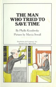 Cover of: The man who tried to save time