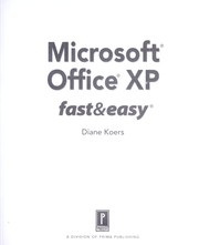 Cover of: Microsoft Office XP: fast & easy
