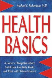 Cover of: Health Basics by Dr. Michael S. Richardson