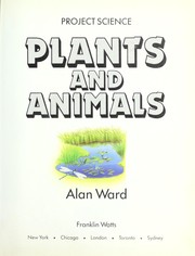 Cover of: Plants and animals