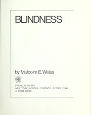 Cover of: Blindness