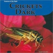 Cover of: Crickets in the dark by Doreen Gonzales