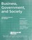 Cover of: Business, government, and society