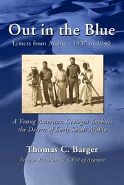 Cover of: Out in the blue by Thomas C. Barger