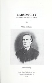Cover of: Carson City by Willa Oldham