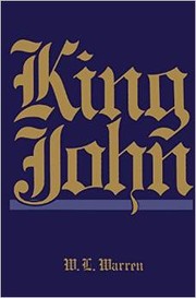 Cover of: King John by W. L. Warren