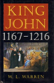 Cover of: King John: 1167-1216
