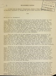 Cover of: A radio talk by Mabel C. Stienbarger, Bureau of Home Economics, delivered Thursday, September 3, [1931] through WRC and 43 other associate NBC stations