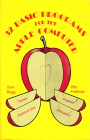 Cover of: 32 BASIC programs for the Apple computer by Tom Rugg