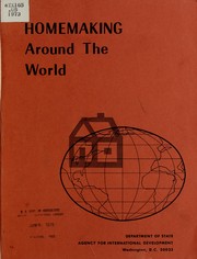 Homemaking around the world by United States. Extension Service