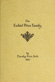 Cover of: The Ezekiel Price family