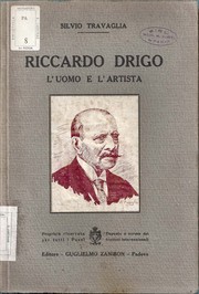 Riccardo Drigo by Silvio Travaglia