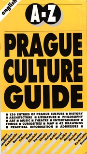 A-Z Prague culture guide by Czech, Jan.