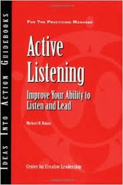 Cover of: Active listening by 