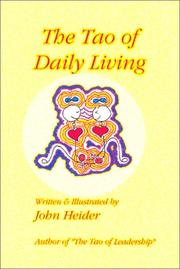 Cover of: The Tao of daily living