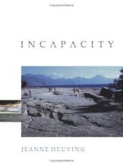Cover of: Incapacity | Jeanne Heuving
