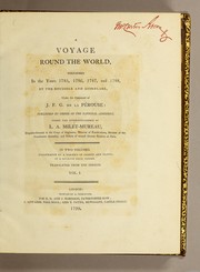 Cover of: A voyage round the world, performed in the years 1785, 1786, 1787, and 1788