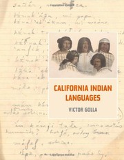 Cover of: California Indian languages by Victor Golla