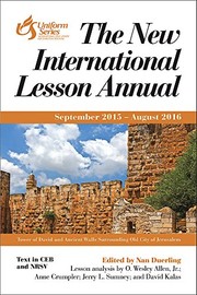 Cover of: The New International Lesson Annual: September 2015-August 2016