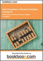 Cover of: Real Functions in Several Variables: Volume III Differentiable Functions in Several Variables