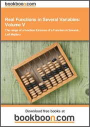 Cover of: Real Functions in Several Variables: Volume V The range of a function Extrema of a Function in Several...