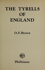 Cover of: The Tyrells of England