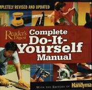 Cover of: Complete do-it-yourself manual