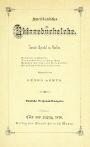 Cover of: Amerikanisches SkizzbÃ¼chelche by Georg Asmus