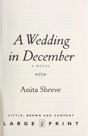 Cover of: A wedding in December : a novel