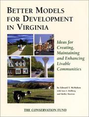 Cover of: Better Models for Development in Virginia by Edward T. McMahon, Sara S. Hollberg, Shelley Mastran