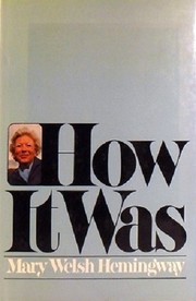 Cover of: How it was