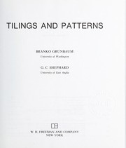 Cover of: Tilings and patterns