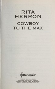 Cover of: Cowboy to the Max