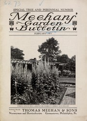 Cover of: Meehans' garden bulletin: February, 1911