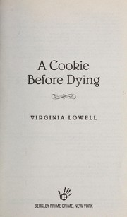 Cover of: A cookie before dying
