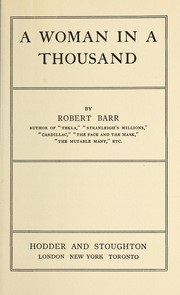 Cover of: A woman in a thousand