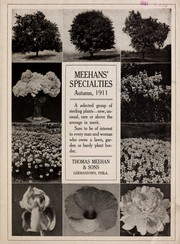 Cover of: Meehans' specialties: autumn, 1911