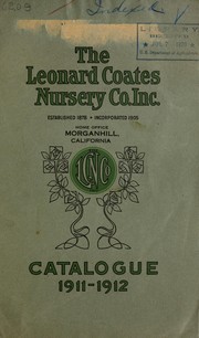 Cover of: Brief descriptive catalogue of nursery stock grown and for sale